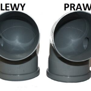 Trójnik kolanowy ∅110/50/90 lewy i prawy